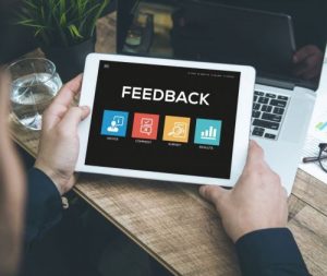 mendapatkan feedback konsumen
